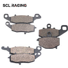 Alconstar New 6Pcs Motorcycle Front Rear Brake Pads For KAWASAKI KLE 650 KLE650 Versys 07-13 ER6F ER-6F 06-13 ER6N ER-6N 06-13 2024 - buy cheap