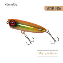 4.5cm 3g Mini Popper Top-water Floating Popper Lure Bionic Isca Artificial Hard Bait Fishing Lures Wobbler Bass Pike Trout 2024 - buy cheap