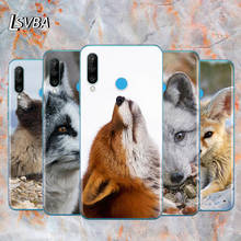 Cute Arctic fox Soft TPU Silicone Cover For Huawei P40 P30 P20 Pro P10 P9 P8 Lite E Plus 2019 2017 Phone Case 2024 - buy cheap