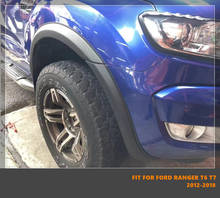 Good Quality ABS Car Wheel Eyebrow Arc Ring Fender Wheel Arch Fit For Ford Ranger T6 T7 2012-2018 2024 - buy cheap