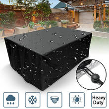 Waterproof BBQ Grill Cover 210D Oxford Cloth For Outdoor Furniture Table Chair Sofa Rain Cover Garden Dustproof Protective Case 2024 - buy cheap