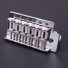 For Fd Strat 1 Set 6 Strings Chrome Guitar Tremolo Bridge With Bar Musical Instrument Guitar Accessories Dropshipping 2024 - buy cheap