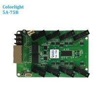 Цветной свет 5A-75B светодиодный дисплей приемная карта полноцветный светодиодный дисплей синхронный P3, P4, P5, P6, P8, P10 hub75 контрольная карта 2024 - купить недорого