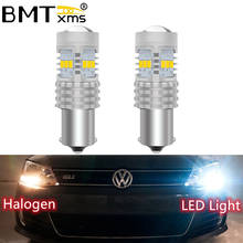 Bmtxms-lâmpada led canbus p21w, luz de ré reserva para vw volkswagen t4 t5 t5.1 t6 transporter xênon branco 1500lm, sem erro 2024 - compre barato