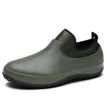 Sapatos de jardim impermeáveis antiderrapantes, calçados de segurança para lavagem de carro e trabalho, com elasticidade no tornozelo, para homens e mulheres, plus size f67 2024 - compre barato