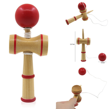 1pcs Bamboo Ball  Paint Kendama Matte Ball Kid Kendama Japanese Traditional Toy Wooden Ball Skillful Toy for Children 2024 - buy cheap