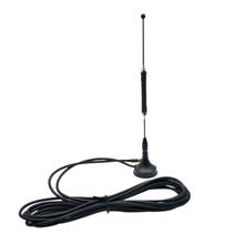 Antena SMA 4G de alta ganancia, antena con ventosa, Conector de Base magnética, amplificador de señal GSM, Cable de 3 metros 2024 - compra barato