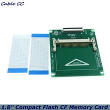 1.8" Compact Flash CF Memory Card to CE for Toshiba Ipod ZIF SSD HDD Adapter with 2 Cables 2024 - buy cheap