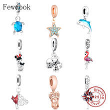 Fit Original Pan Charm Bracelet Authentic 925 Silver Couple Boy Girl Love Kiss Hug Bead Making Bride Marry Berloque 2022 2024 - buy cheap