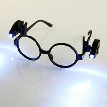 Adjustable Mini Reading Light Lamp LED Glass Universal Eyeglass Clip Lamp Portable Reading Light 2024 - buy cheap