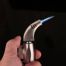 Metal Windproof Creative Spray Gun Turbo Butane Gas Portable Cigar Tube Kitchen Lighter Cigarette Accessories Gadgets For Men 2024 - buy cheap