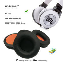 Almofadas para fones de ouvido, substituição de almofadas para jbl synchros ardósia jbl e50 e50bt s500 s700 2024 - compre barato