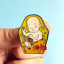 Death Stranding Enamel Pins Brooches Game Sam Bridge Baby BB Pod Badge Lapel Pin Backpack Bags Coat Jewelry For Men Women Gifts 2024 - buy cheap