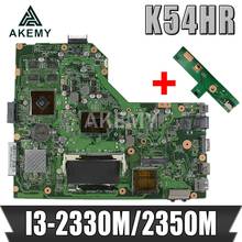 Akemy K54HR Laptop motherboard For Asus K54HR X54HR X54HY K54LY X54H Test original mainboard I3-2330M/2350M PM 2024 - buy cheap