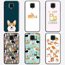 Funda de té de burbujas y Corgi para Xiaomi Redmi Note 10 Pro Note 9 Pro Note 8 Pro K40 8T 9S 9A 9C 9T 9, funda de teléfono 2024 - compra barato