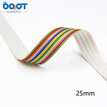 1“Gradient stripes Grosgrain Ribbon Ribbons For Hair Bows Ribbon For Gift Wrapping Ribbon For Crafts ,L-20620-594 2024 - buy cheap