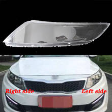 Front Headlamps Transparent Lampshades Lamp Shell Masks Headlight Cover Lens GlassFor KIA Optima K5 09-12 2024 - buy cheap