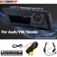 Koorinwoo Wireless Car Trunk Handle Rear View Camera Reverse Safe for VW/Audi/Skoda Teramont Tiguan Touran Octavia Superb A6L A3 2024 - buy cheap