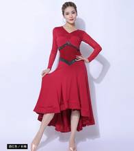 Woman modern ballroom dress new  ballroom dancing performance dress  tango waltz DRESS 2024 - buy cheap