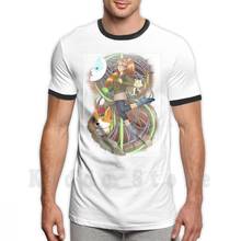 Camiseta con estampado de Infinity Train para hombre, 6Xl S-Camisa de algodón, con dibujo Digital de tulipán 2024 - compra barato