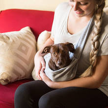 Bolso Reversible para transportar perros y gatos pequeños, bolsa de viaje suave y cómoda, de doble cara, para llevar al hombro 2024 - compra barato