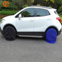 POSSBAY, 4 Uds., cubierta de neumático de repuesto a prueba de agua, 82cm, negro, plateado, azul, bolsas de almacenamiento para neumáticos, accesorios para automóvil, fundas para neumáticos de coche 2024 - compra barato