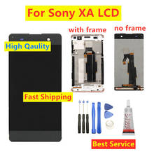 NEW LCD 5.0" LCD Display For SONY Xperia XA Touch Screen With Frame F3111 F3112 F3113 LCD For SONY Xperia XA LCD Replcement 2024 - buy cheap