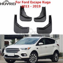 car Front Rear Mud Flaps For Ford Escape Kuga 2013 - 2019 Mudflaps Guard Mudguards Splash Fender 2014 2015 2016 2017 2018 2024 - buy cheap