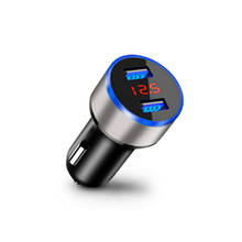 Cargador de teléfono USB para coche, cargador de doble puerto para TOYOTA RAV4, C-HR, COROLLA, Yaris, CROWN, REIZ, PRIUS, COROLLA, VIOS, LAND 2024 - compra barato