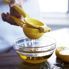 Metal Lemon Squeezer Hend Held Juicer Double Bowl Lemon Lime Squeezer Manual Orange Citrus Press Juicer Squeeze Kitchen Tools 2024 - buy cheap