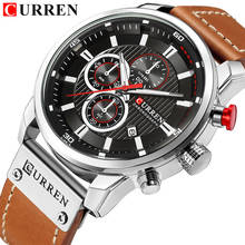 Curren Watch Top Brand Man Watches with Chronograph Sport Waterproof Clock Man Watches Military Luxury Men's Watch Analog Quartz 2024 - buy cheap