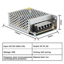 AC DC 110V 220V TO 5V Power Supply Adapter 5V 2A 3A 5A 10A 20A 30A 5V Power Supply 220V To 5 V Volt Alimentation Led Driver 2024 - buy cheap