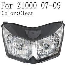 Motorcycle Front Headlight Lamp Assembly For Kawasaki Z1000 2007 2008 2009 Clear Lens 2024 - buy cheap