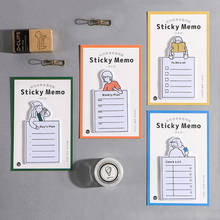 Kawaii Cartoon Memo Pad Cute Weekly/day Planner Creative Sticky Note To Do List Office Decoration Stationery School Supplies 2024 - buy cheap