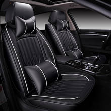 HeXinYan-fundas universales de cuero para asientos de coche, para todos los modelos de Audi q7, c7, q3, q5, a6, a5, sportback, a3, a8, a4, b7, avant, b8, b9, estilo automático 2024 - compra barato