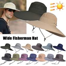 15Cm/8.5Cm Wide Brim Upf 50+ Sun Hat Bucket Hat Summer Outdoor Breathable Sun Hat Camouflage Fisherman Hat Men Women Hat Panama 2024 - buy cheap
