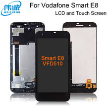 Для Vodafone Smart E8 VFD510 VFD-510 ЖК-дисплей Дисплей сенсорный Экран телефон дигитайзер, для сборки, запасные части с рамкой + Бесплатные инструменты 2024 - купить недорого