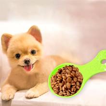 2PCS Pet Food Scoop Plastic Creative Assorted Dog Cat Food Spoon Measuring Scoop Hand Shovel Useful Pet Feeding Supplies 2024 - buy cheap