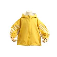 Chaqueta para bebé de 0 a 12 años, abrigo para niña de estilo coreano, Color a rayas, primavera y otoño 2024 - compra barato