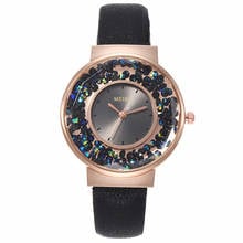 Модные женские часы 2020 роскошные дизайнерские женские кварцевые наручные часы кожаные женские часы Relogio Feminino 2024 - купить недорого