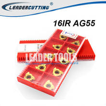 16IR/16NR AG55 AG60 Internal Indexable Tungsten Carbide Threading Lathe Inserts for SNR/SIR Threaded Lathe Holder 2024 - buy cheap