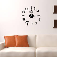 60x60cm DIY Wall Clock Dental Wall Clock Needle Mirror Dentist Office Decor Dentist Gift Decorative House Clock On The Wall 2024 - buy cheap