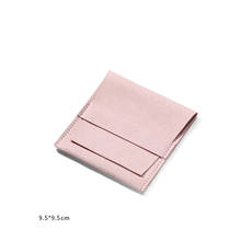 10pcs Pink Gray Beige Jewelry Velvet Bags Wedding Earring Gift Packing Pouches Box 8x8 9.5x9.5cm Could With Logo Custom 2024 - buy cheap