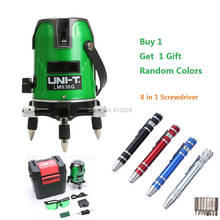 UNI-T LM530G 3 Lines 4 Points 360 Vertical & Horizontal Cross Laser Line Leveling With Out Model 2024 - buy cheap