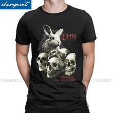 Men's T-Shirts Killer Rabbit Funny Tees Monty Python and the Holy Grail Arthur Black Knight T Shirt Crewneck Clothing Classic 2024 - buy cheap