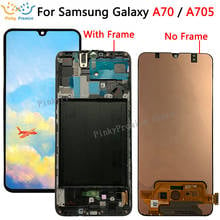 6,7 'для Samsung Galaxy A70 LCD A705 A705F SM-A705F дисплей сенсорный экран дигитайзер в сборе A70 2019 для SAMSUNG A70 LCD A705DS 2024 - купить недорого