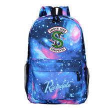 Mochila Riverdale Galaxy para hombre y mujer, morral para ordenador portátil, mochilas escolares para adolescentes, niños y niñas, mochila de viaje para la vuelta al colegio 2024 - compra barato