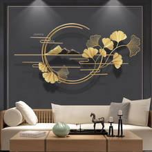 Chinese Restaurant Hallway Porch Pendant Wrought Iron Home Decoration Crafts Creative Living Room Sofa Background Wall Hanging 2024 - buy cheap