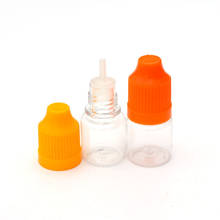 5pcs Empty 3ml Clear PET Hard Plastic Dropper Bottle With Childproof Cap E Liquid Needle Vial 2024 - buy cheap