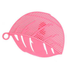 Leaf Shape Clip Type Cleaning Rice Washing Sieve Drainer Device Strainer Cooking Tools Debris Filter Kitchen Gadget 2024 - buy cheap